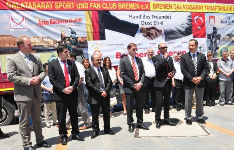 Almanya’dan Giresun’a yardım tırı